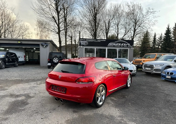 Volkswagen Scirocco cena 25900 przebieg: 220000, rok produkcji 2009 z Szprotawa małe 137